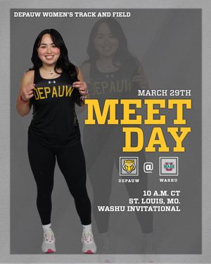 Image post by @DePauwAthletics on Twitter