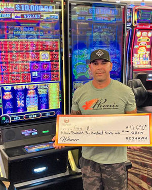 Image post by @redhawkcasino on Instagram