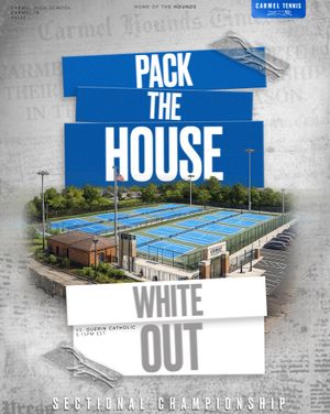 Image post by @carmelhsgirlstennis on Instagram