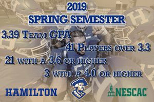 Image post by @HamCollFootball on Twitter
