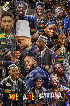 Image post by @GhanaBlackstars on Twitter