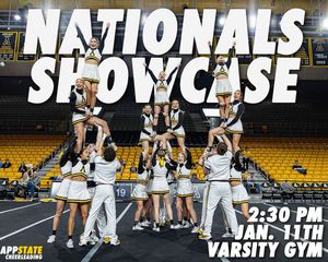 Image post by @appstatecheerleading on Instagram