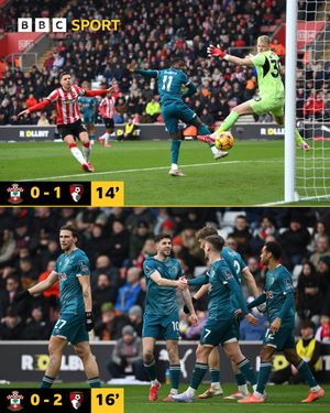 Image post by @BBCSport on Twitter