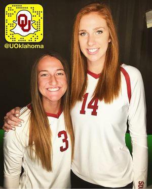 Image post by @ou_volleyball on Instagram