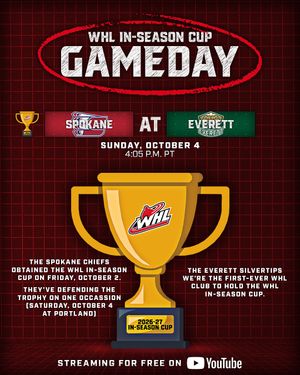 Image post by @westernhockeyleague on Instagram