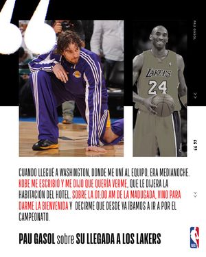 Image post by @NBAspain on Twitter