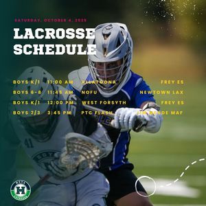 Image post by @Hoya Youth Lacrosse Association on Facebook