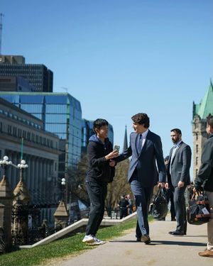 Image post by @justinpjtrudeau on Instagram