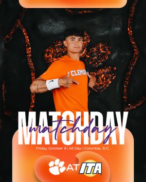 Image post by @clemsonmtennis on Instagram