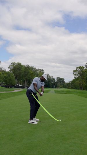 Video post by @livgolfleagueofficial on Facebook