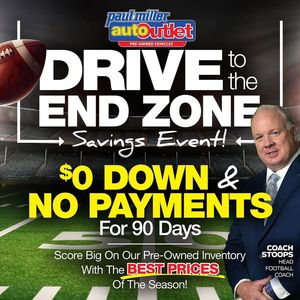 Image post by @PaulMillerAutoOutlet on Facebook