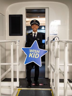 Image post by @MakeAWish on Twitter
