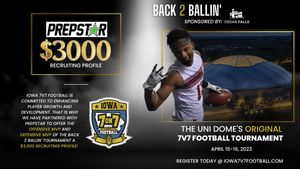 Image post by @iowa7v7football on Twitter