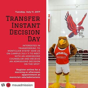 Image post by @montclairstateu on Instagram