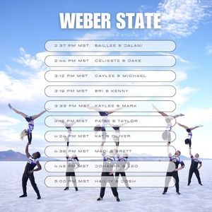 Image post by @weberstatecheer on Instagram
