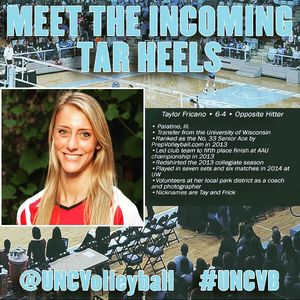 Image post by @uncvolleyball on Instagram