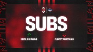 Image post by @acmilan on Twitter