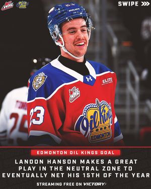 Image post by @westernhockeyleague on Instagram