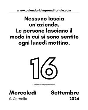 Image post by @calendarioimprenditoriale on Instagram