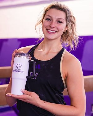 Image post by @uwgymnastics on Instagram