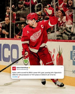 Image post by @detroitredwings on Instagram
