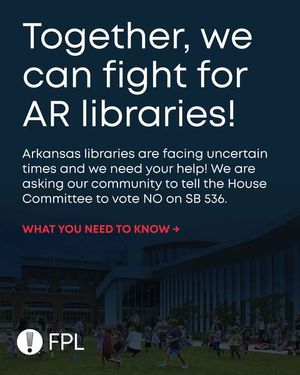 Image post by @fayettevillepubliclibrary on Instagram