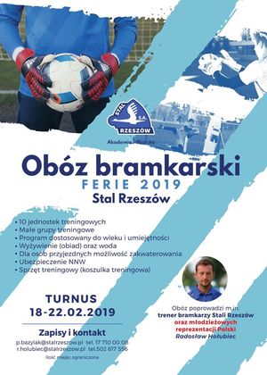 Image post by @akademiapilkarskastalrzeszow on Facebook