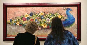 Image post by @woodmereart on Instagram