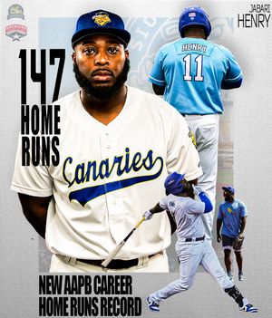 Image post by @canaries_baseball on Instagram