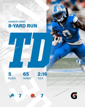 Image post by @Lions on Twitter