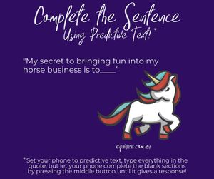 Image post by @equine_entrepreneurs_ on Instagram