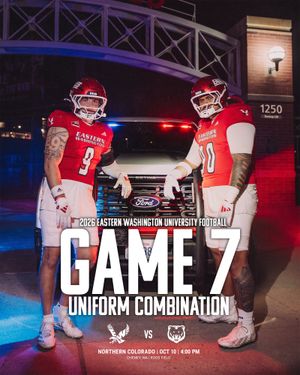 Image post by @ewu_football on Instagram