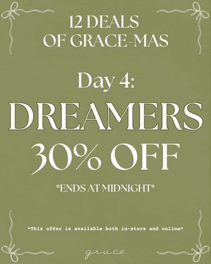 Image post by @shopatgrace on Facebook