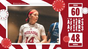 Image post by @IndianaWBB on Twitter