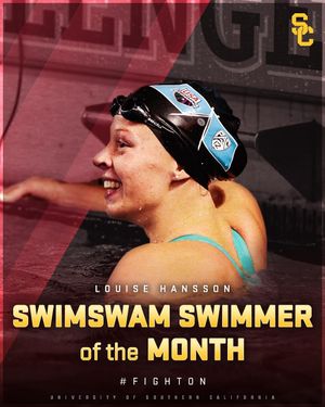 Image post by @uscswim on Instagram