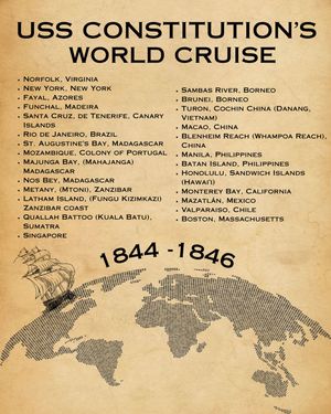 Image post by @uss_constitution on Instagram