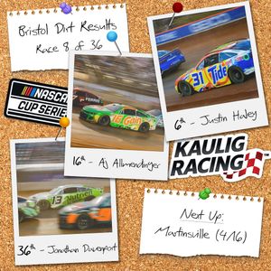 Image post by @KauligRacing on Twitter