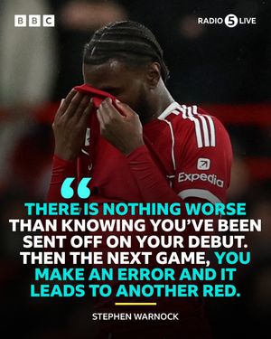 Image post by @5liveSport on Twitter