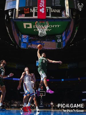 Image post by @milwaukeebucks on Facebook