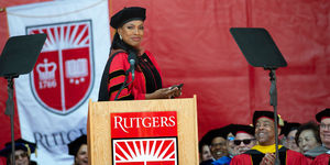 Image post by @RutgersU on Twitter