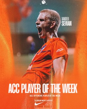 Image post by @clemsonmsoccer on Instagram