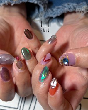 Image post by @111nail_omotesando on Instagram