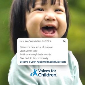 Video post by @VoicesForChildrenSD on Facebook