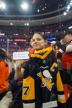 Image post by @penguins on Twitter