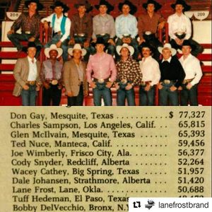 Image post by @prca_prorodeo on Instagram