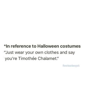 Image post by @overheardnewyork on Instagram