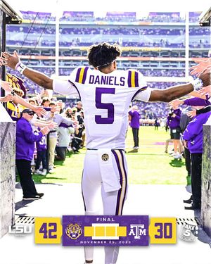 Image post by @lsufootball on Instagram