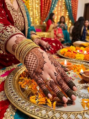 Image post by @mehndi_design4u on Instagram