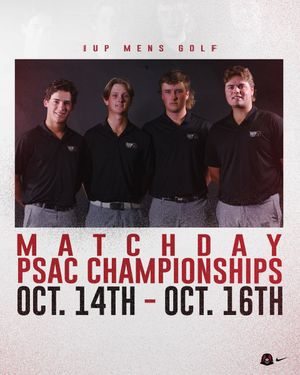 Image post by @IUPgolf on Twitter