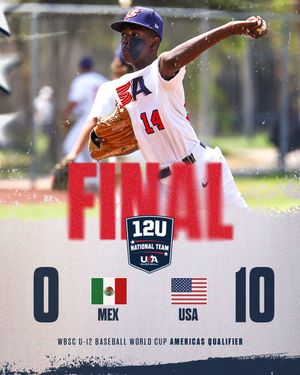 Image post by @USABaseball12U on Twitter